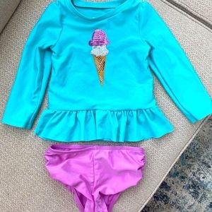 Cat & Jack Rash guard swimsuit